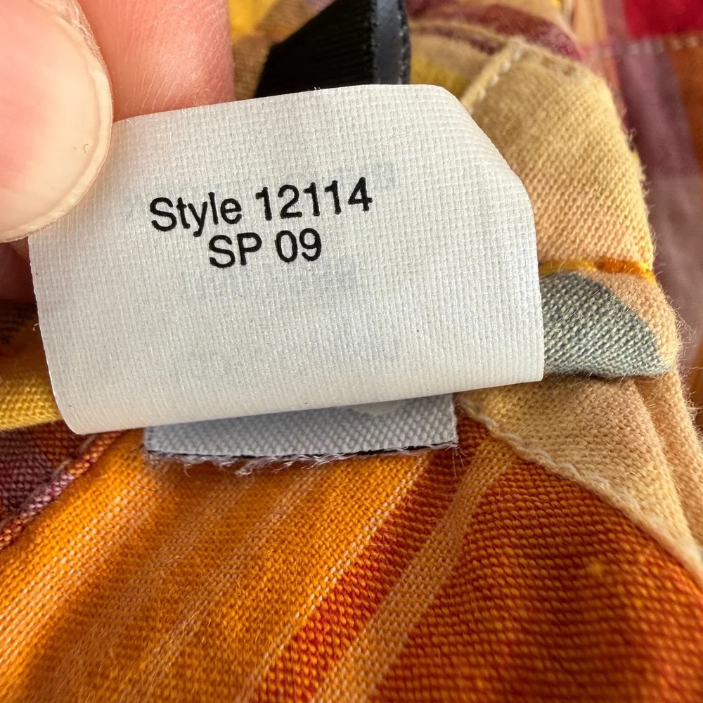 J. Crew vibrant patchwork